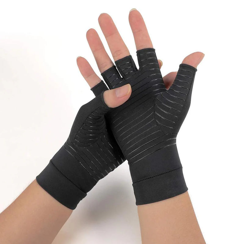 Copper Therapy Compression Gloves