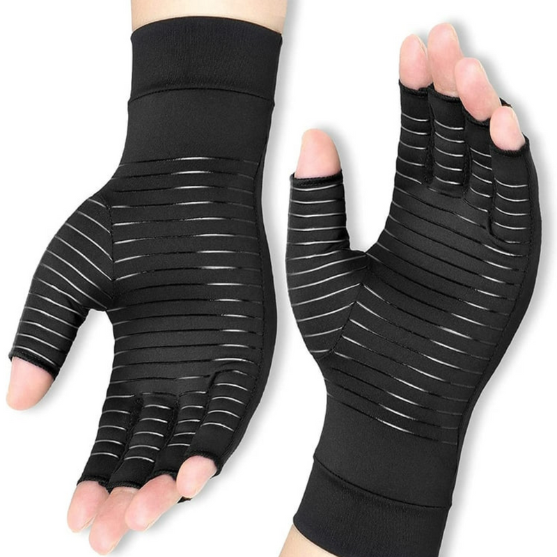 Copper Therapy Compression Gloves